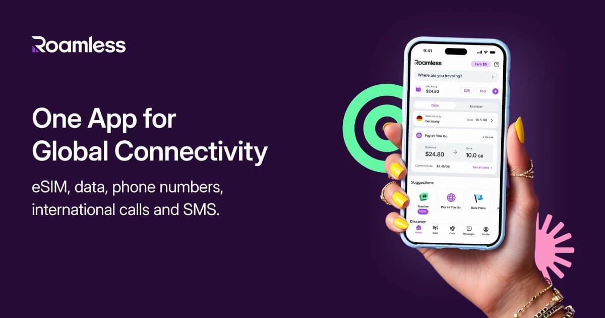 Roamless One App for Data - image 1