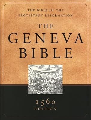 The Geneva Bible: 1560 Edition, hardcover - image 1