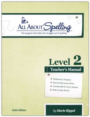 All About Spelling Level 2 Teacher's Manual - image 1