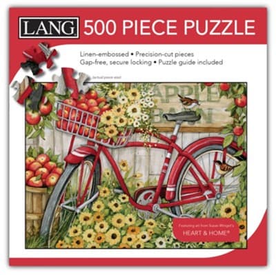 Orchard Bicycle Puzzle, 500 Pieces - image 1