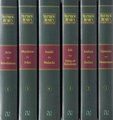 Matthew Henry's Commentary on the Whole Bible, 6 Volumes - image 1