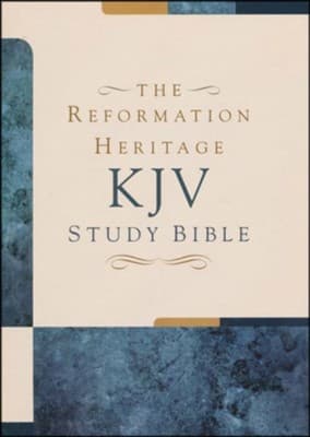 KJV Reformation Heritage Study Bible, Premium Edge-Lined Goatskin, Black - image 1