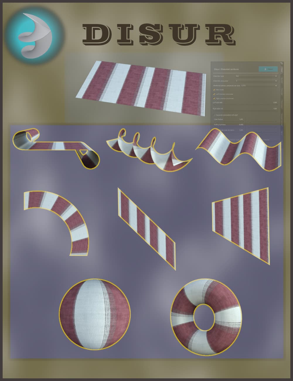 Disur: Distortion of Surfaces for Windows - image 1