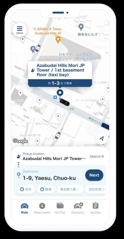 GO Taxi App - image 1