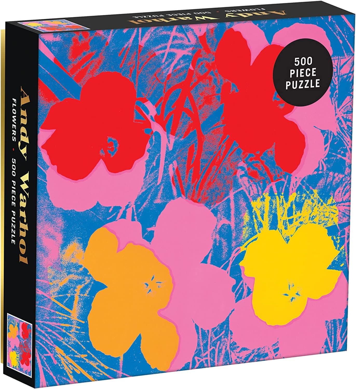 Andy Warhol Flowers 500 Piece Puzzle - image 1