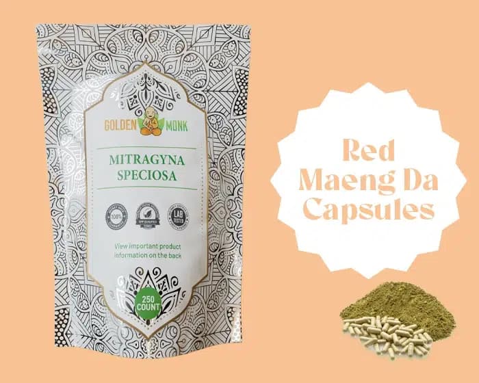 Red Maeng Da Kratom Capsules - image 1