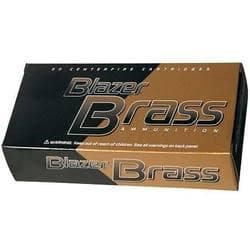 9MM CCI Blazer Brass 124 Grain FMJ Ammunition - image 1