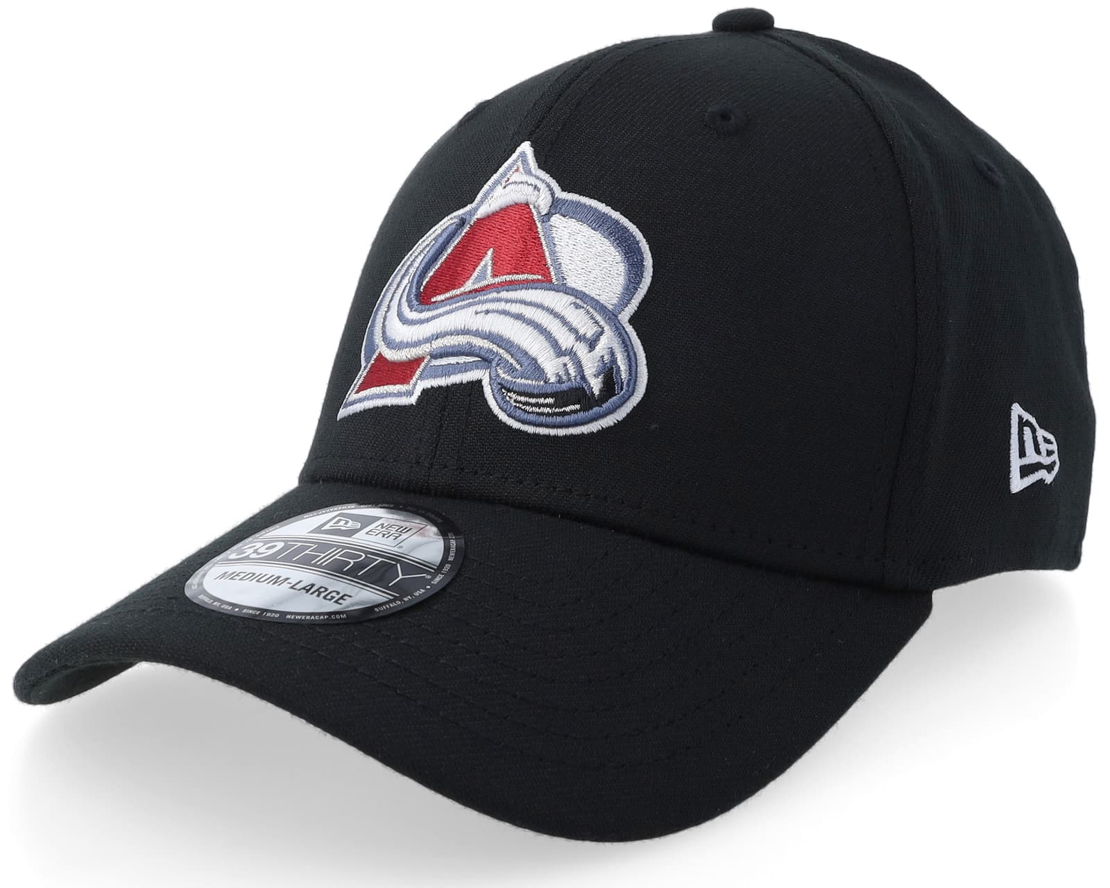 Hatstore Exclusive x Colorado Avalanche 39THIRTY Black Stretch Fit - image 1