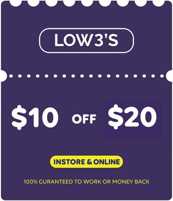 Lowes $10 off $20 In-Store & Online Coupon - image 1