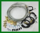Hydraulic Brake Surge Line Trailer Kit Tandem Deluxe Torflex Axle Drum Disc - image 1