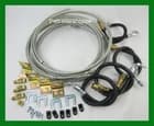 Hydraulic Brake Surge Line Trailer Kit Tandem Deluxe Torflex Axle Drum Disc - image 1