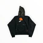 YoungLA 5098 Tree Camo Hoodie Mens Sz Small Black Streetwear Gym Pullover Rare - image 1