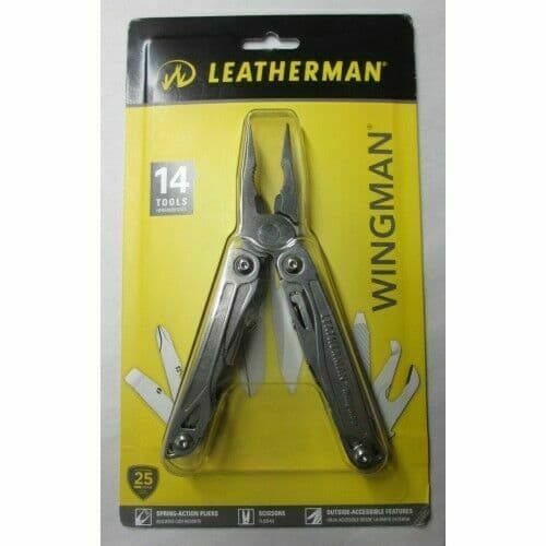 Leatherman Wingman 14 Tools Multi-Tool - Stainless Steel - image 1