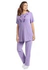 Woman Within Plus Size Petite 7-Day Straight-Leg Elastic-Waist Stretchy Knit - image 1