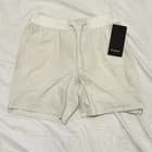 Lululemon License to Train Shorts Mens M Bone 7" Lined Workout Athletic NWT - image 1