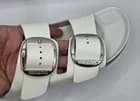 Birkenstock Arizona Big Buckle Natural Leather Oiled White Color Narrow - image 1