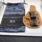 Vedder Holsters LightTuck IWB Holster Right Hand Custom Kydex Brown For 380 - image 1