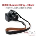 Leather Camera Shoulder Strap Retro Mirrorless DSLR SLR Universal Neck Style - image 1