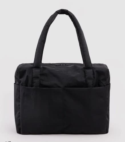 Baggu Cloud Carry On Black New Large - image 1