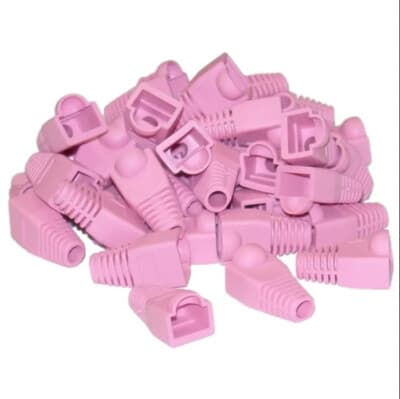 Pink RJ-45 Boot (100 Pcs) - image 1