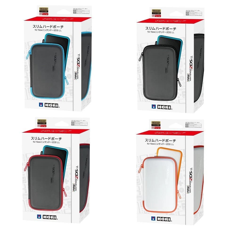 Hori Nintendo 2DS LL Slim Hard Pouch Case - image 1
