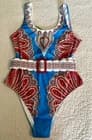 FARM RIO Women's One Piece Swimsuit Medium - image 1