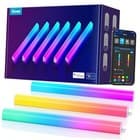 Govee Glide Wall Lights, RGBIC LED Light, Smart Gaming Light Compatible 6 Pcs - image 1
