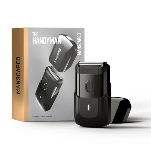 MANSCAPED® The Handyman™ Compact Electric Foil Face Shaver – Men's Travel Razor - image 1
