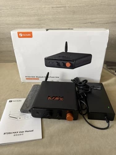 FOSI Audio BT20A MAX Stereo Hi-Fi Bluetooth Power Amplifier with PFFB Technology - image 1