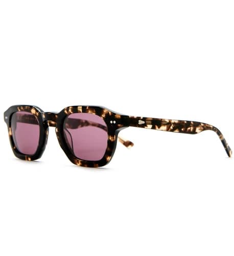 Crap No Wave Polarized Sunglasses Desert Tortoise Plum - image 1