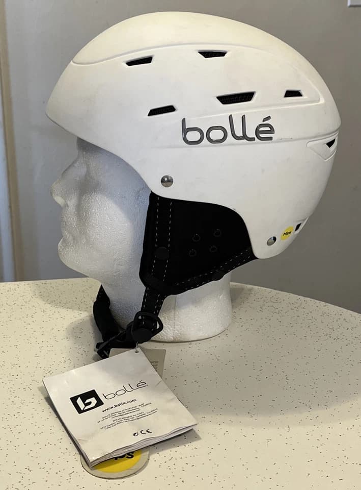 Bollé Ski Helmet Medium 51-55cm MIPS Pro Snowboard Protective Gear White - image 1