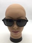 WMP Francis Black Sunglasses W 52-21-143 Polarized Triple Black Lens - image 1