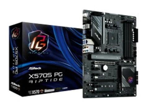 ASRock B550M PRO4 AM4 AMD B550 SATA 6Gb/s Micro ATX AMD Motherboard DDR4 - image 1