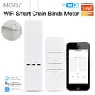 MOES WiFi Smart Curtain Motor Roller Blinds Shutter Drive Remote Alexa Google - image 1