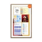 Apolosign 21.5-inch Digital Calendar : Dual Mode Smart Wall Planner, No Subsc... - image 1