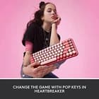 New Listing LOGITECH POP KEYS MECHANICAL WIRELESS KEYBOARD CUSTOMIZABLE EMOJI KEYS Opens in a new window or tab - image 1