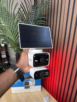 TP-Link Tapo C645D KIT Dual 2K Solar Security Camera System W/Pan Tilt Head - image 1