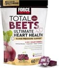 FORCE FACTOR Total Beets Ultimate Heart Health Pressure Blood Support Chews - image 1