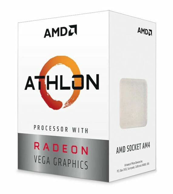 AMD Athlon 3000G Desktop Processor (3.5GHz, 2 Cores, Socket AM4) - image 1