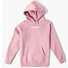 Glossier Original Comfy Pink Logo Hoodie Sweatshirt Fleece Cotton Blend Size XL - image 1