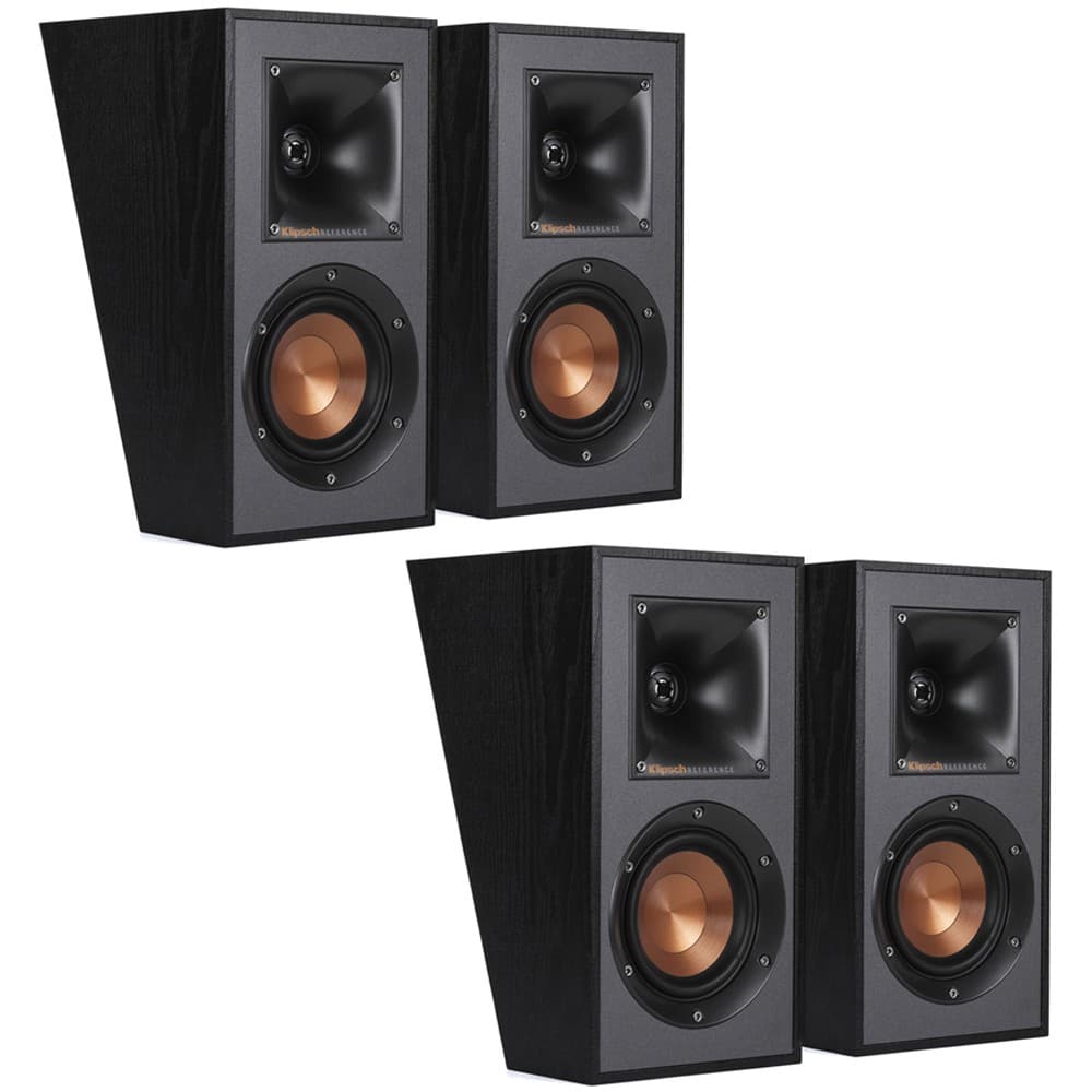 Klipsch R-41SA Dolby Atmos Elevation/Surround Speakers - Black - image 1