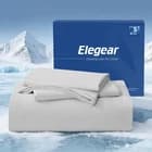 Cooling Silver Infused Bed Sheets Queen Set - Soft, Breathable & Fresh - image 1