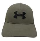 Under Armour Blitzing Low Classic Fit Hat Cap Olive Green Adult Size MD/LG - image 1