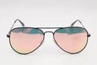 Detour Oasis Black Aviator Polarized Sunglasses 63-15-140 - image 1