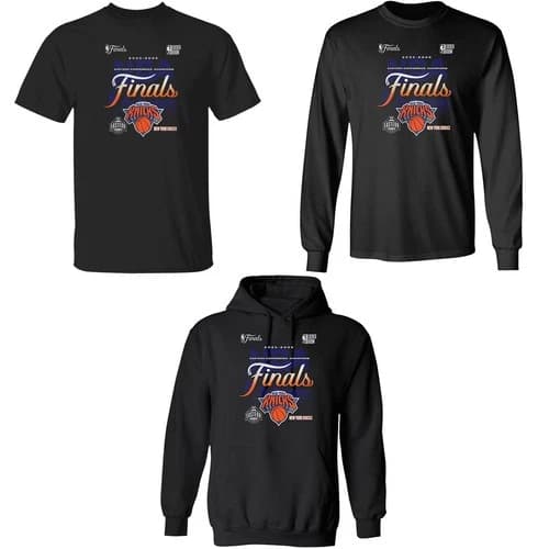 New York Knicks 2026 Eastern Conference Champions Locker Room Shirt - image 1