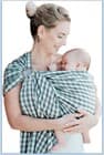 Nalakai Luxury Ring Sling Baby Carrier, Soft Linen Blend Baby Sling, Baby Wrap - image 1
