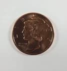 Provident Metals 1oz Copper Mercury Coin .999 Pure Fine Bullion Round - image 1