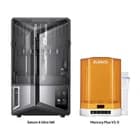 elegoo saturn 4 ultra 16k with inclosure and bottles of resin and wash and cure - image 1