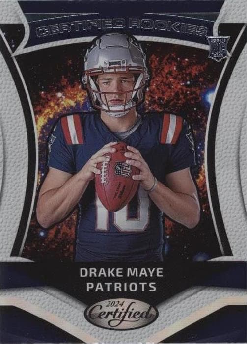 2024 Panini Certified Certified Rookies Drake Maye #3 Rookie Card PSA 9 - image 1
