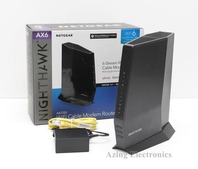 NETGEAR CAX30 AX2700 Nighthawk DOCSIS 3.1 2.7Gbps WiFi Cable Modem Router - image 1